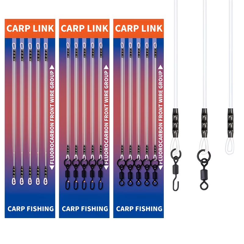Fluorocarbon Combi Rig | Pre-Tied Carp Fishing Rig image 1