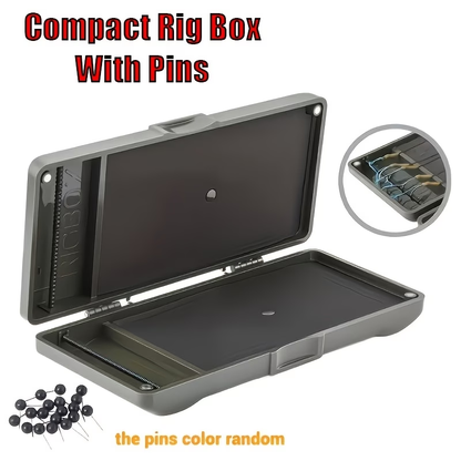 Carp Rig Box with Pins | Hooklink Storage Wallet image 1