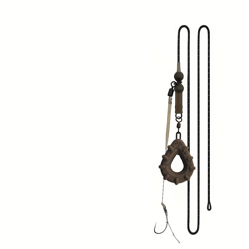 Inline Lead Rig | Pre-Tied Carp Fishing Rig - 50g