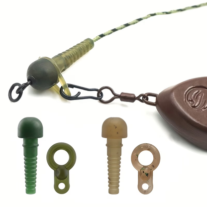 Safety Lead Clips with Run Rings | Carp Rig Components image 1