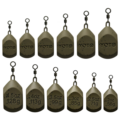 Flat Anti Roll Carp Lead | Carp Fishing Terminal Tackle image 1
