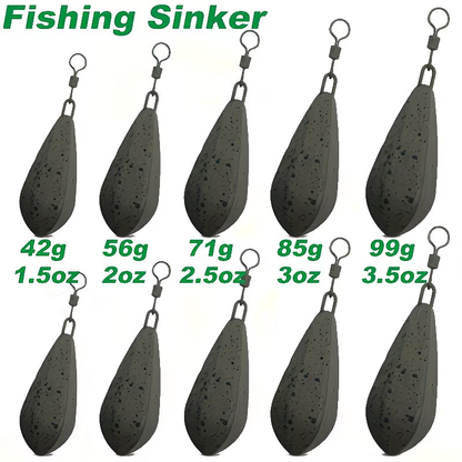 Willow Shape Carp Lead | Carp Fishing Terminal Tackle image 1