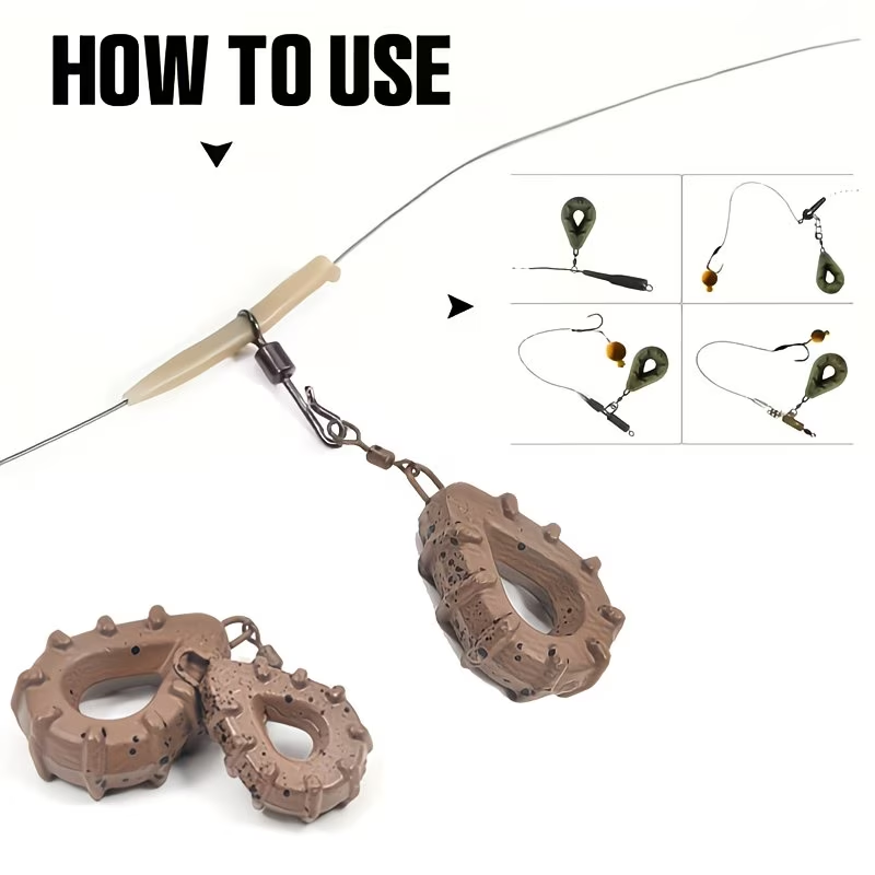 Eight Ring Carp Lead | Carp Fishing Terminal Tackle image 1