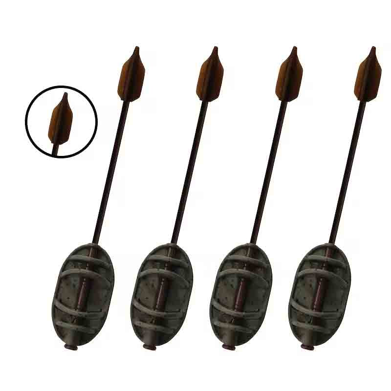 Long Cast Carp Fishing Cage Feeder – Distance Feeder Cage for Groundbait Delivery, Method Feeder Rigs & European Carp Fishing Tackle image 1