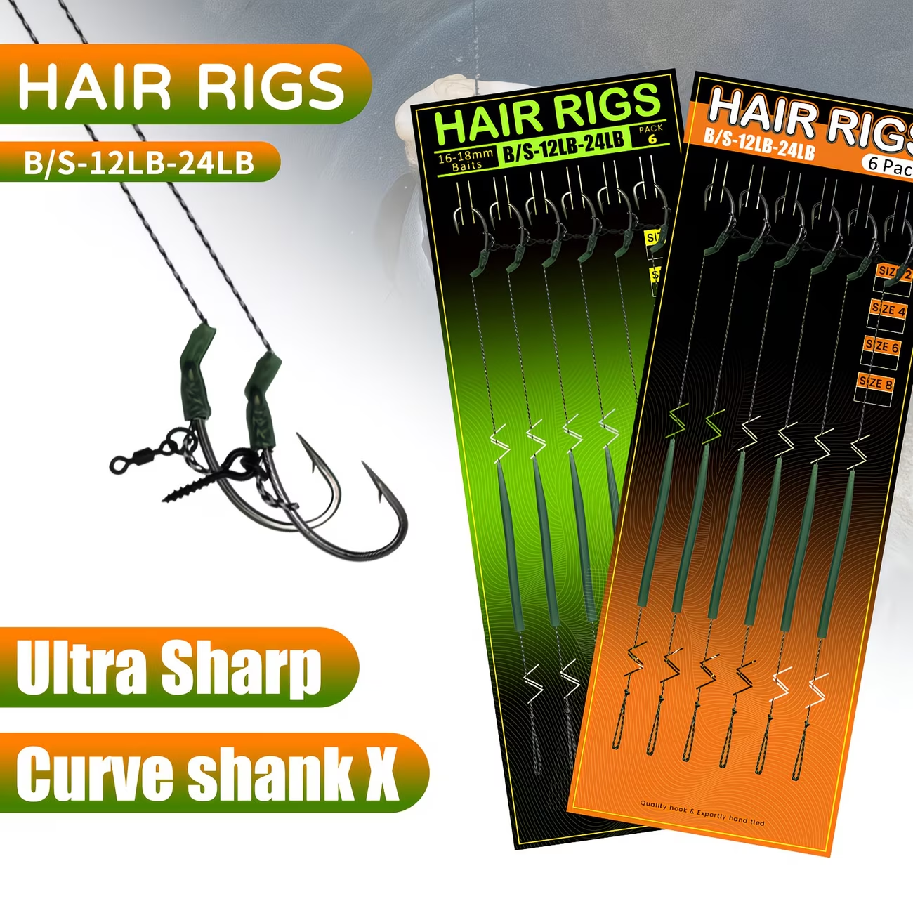 Slip D Rig | Pre-Tied Carp Fishing Rig image 1