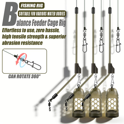 Long Cast Bait Cage Feeder | Carp Fishing Feeder image 1