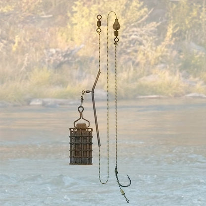 Bait Cage Set with Hair Rig | Carp Fishing Feeder - 30g