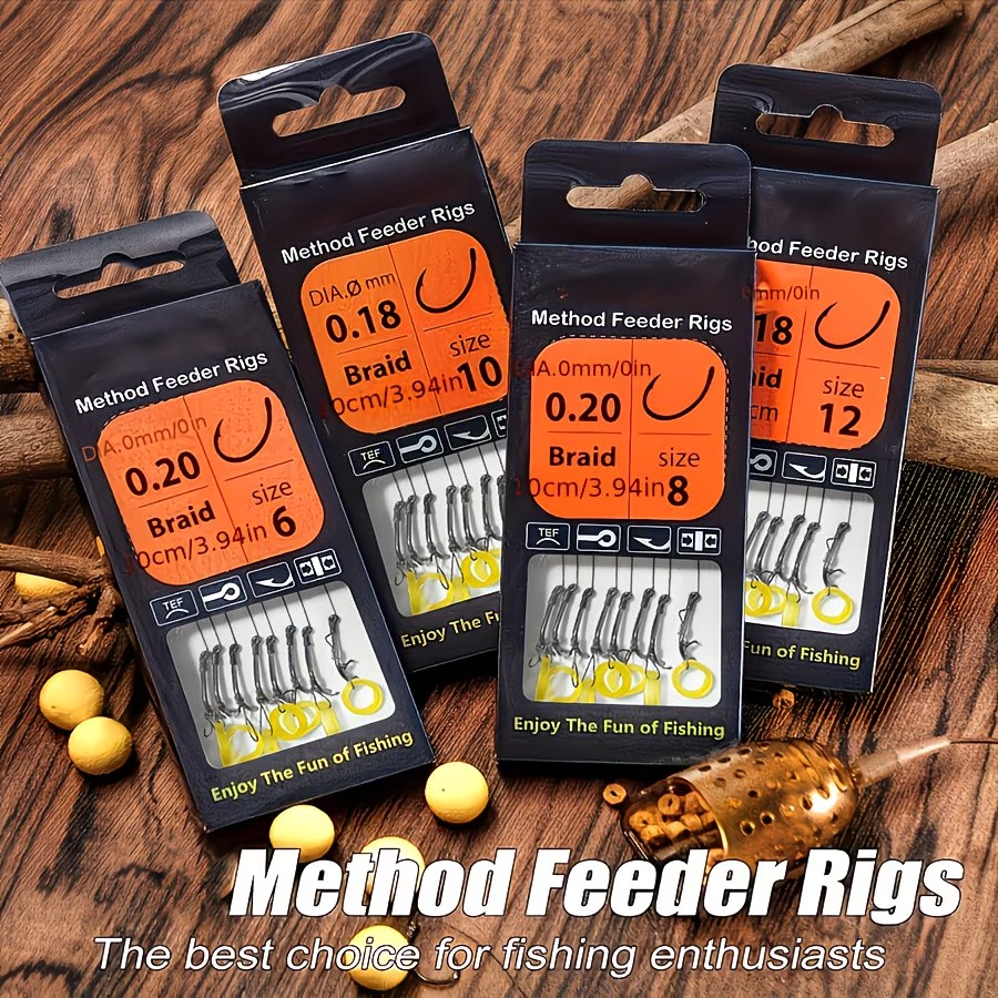 Method Feeder Rig | Pre-Tied Carp Fishing Rig image 1