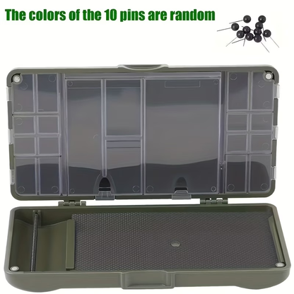 Multi-Compartment Carp Tackle Box | Rig Storage Case - BOX
