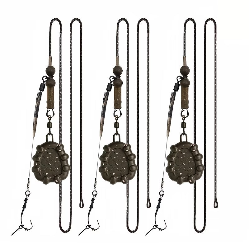 Leadcore Carp Rig Set | Pre-Tied Carp Fishing Rig image 1