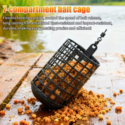 Metal Bait Cage Feeder | Carp Fishing Groundbait System image 1