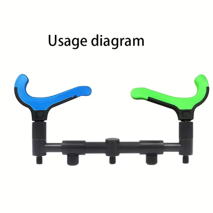 3/8 Inch Thread Nylon Fishing Rod Rest Head – Durable Feeder Rod Support Holder for Carp Fishing Rod Pods, Banksticks & Rod Brackets image 2