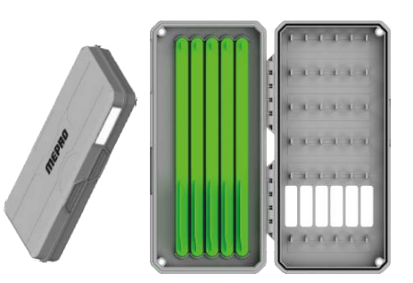 Magnetic Carp Rig Box | Rig Storage Organizer - green-B