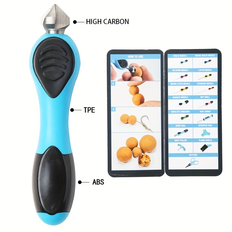 Carp Bait Drill & Needle | Boilie Fishing Tool image 2