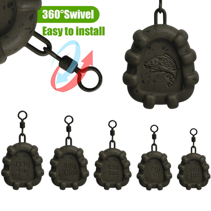 Swivel Carp Lead | Anti Tangle Carp Fishing Terminal Tackle image 2