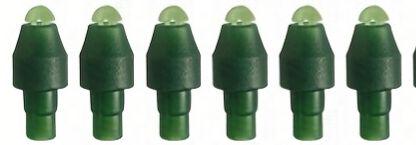 Inline Method Feeder Quick Change Beads | Carp Rig Accessories - green 60PCS