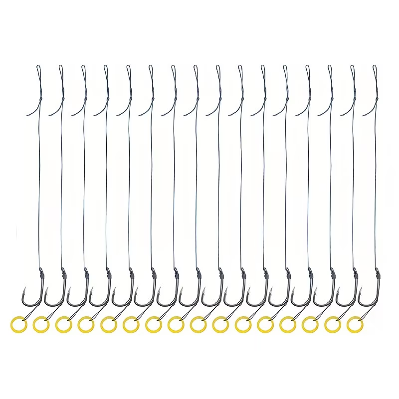Method Feeder Rig | Pre-Tied Carp Fishing Rig - 8# 8PCS