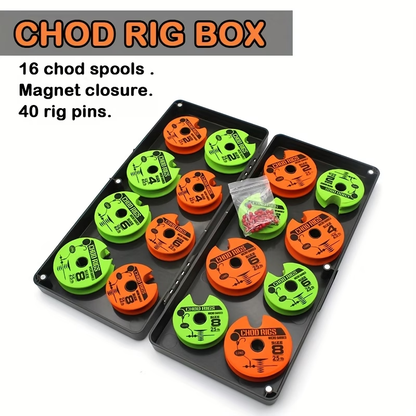 Carp Rig Box | Carp Fishing Rig Storage Organizer - Stay-double