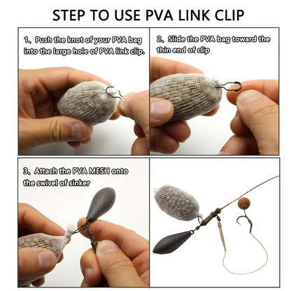 Method Feeder Link Clips | Carp Rig Components image 2