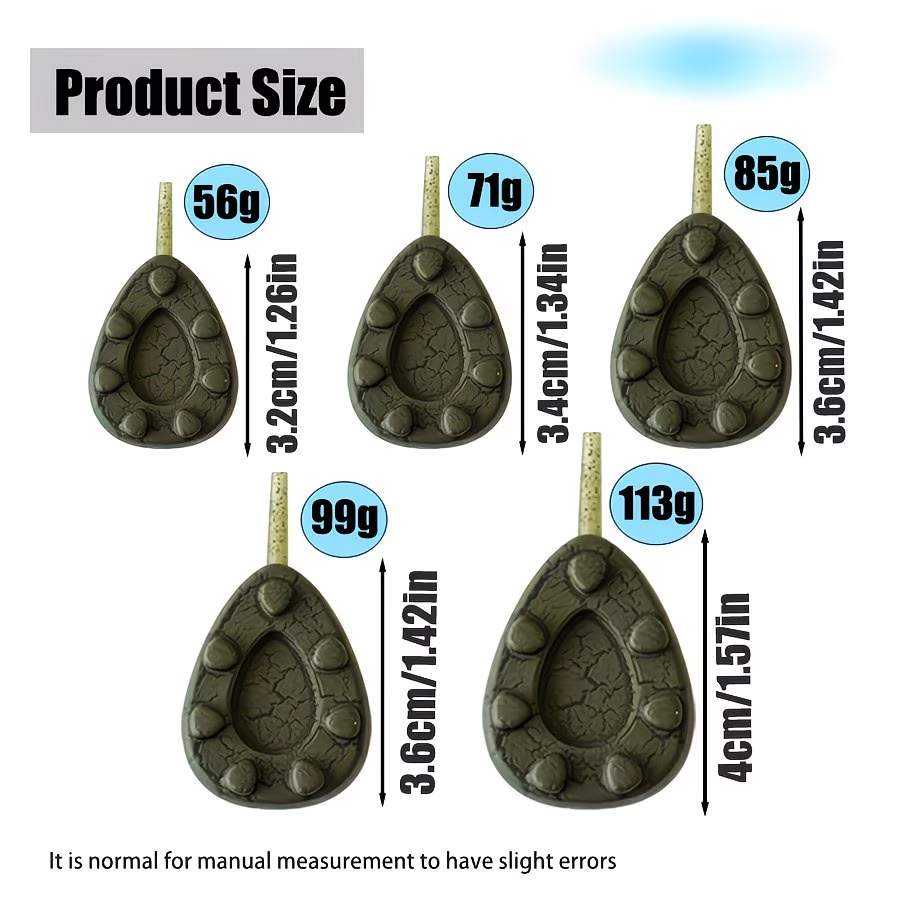 Camouflage Carp Lead | Carp Fishing Terminal Tackle image 2