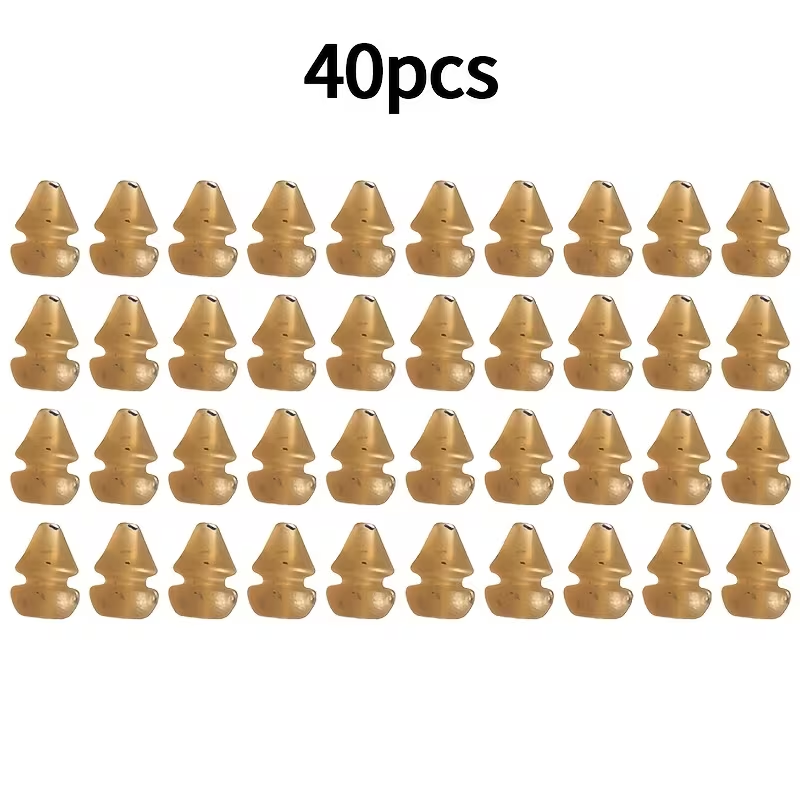 Rubber Stop Beads | Ronnie Rig & Chod Rig Accessories - Camouflage 40PCS