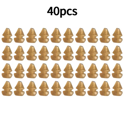 Rubber Stop Beads | Ronnie Rig & Chod Rig Accessories - Camouflage 40PCS