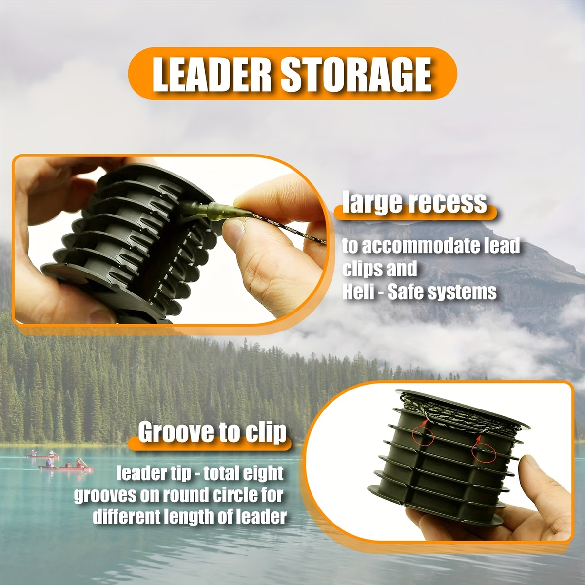 Carp Leader Storage Box | Helicopter Rig Organizer image 2