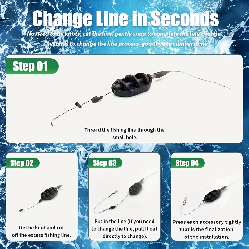 Inline Method Feeder Quick Change Beads | Carp Rig Accessories image 2