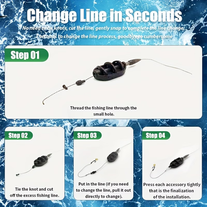 Inline Method Feeder Quick Change Beads | Carp Rig Accessories image 2