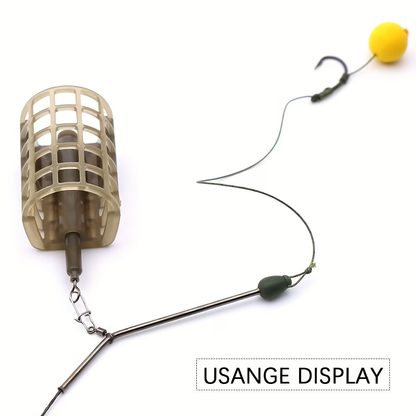 Anti-Tangle Method Feeder Rig | Carp Fishing Feeder Rig image 2