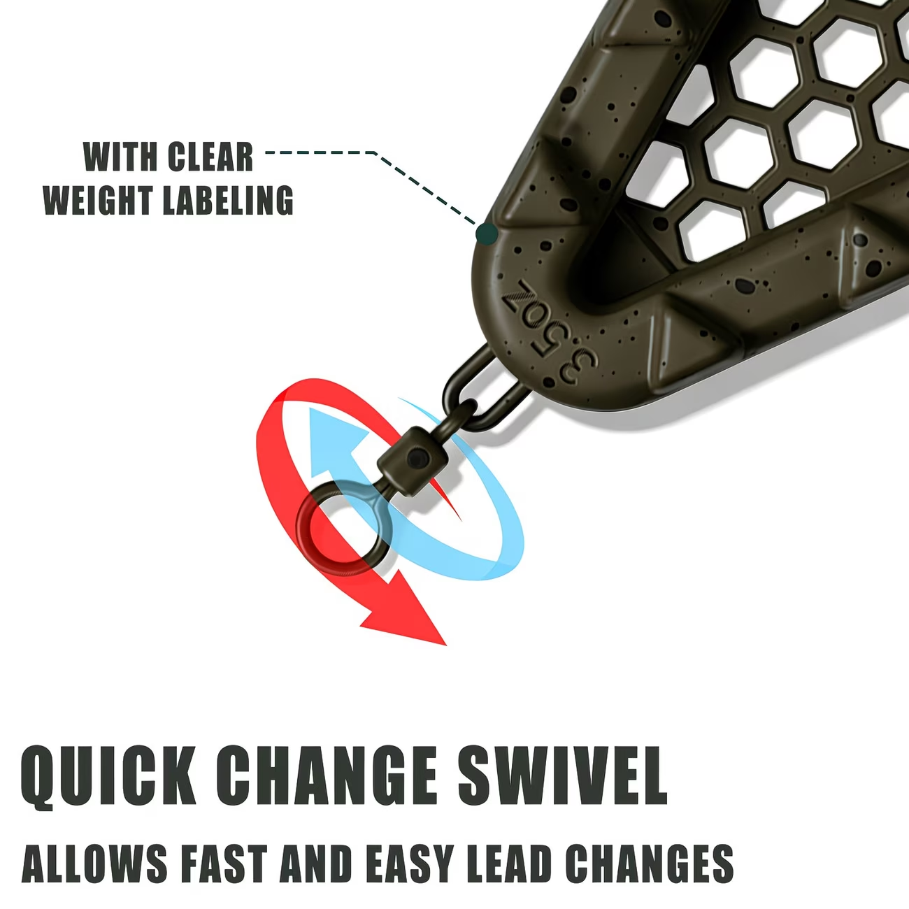 Honeycomb Mesh Method Feeder | Carp Fishing Groundbait System image 3