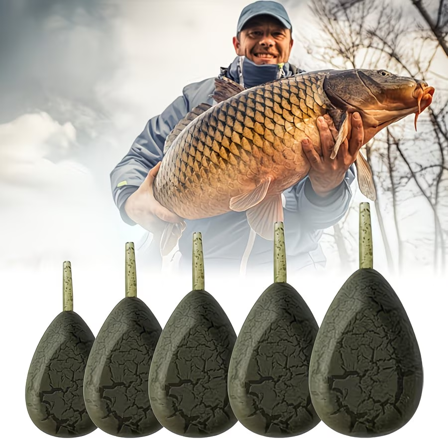 Crack Pattern Carp Lead | Carp Fishing Terminal Tackle image 3