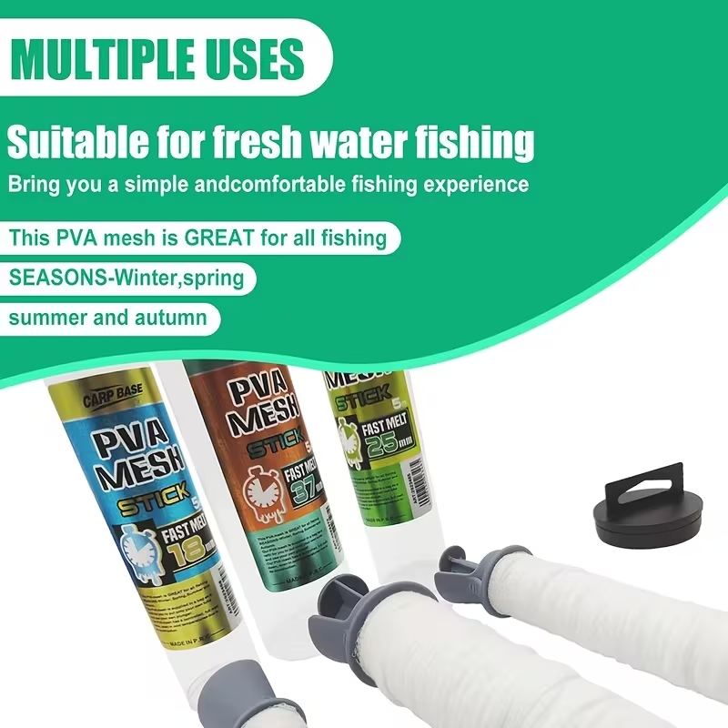 Fast Melt PVA Mesh | Carp Fishing Baiting Mesh image 3