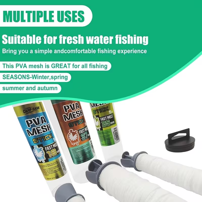 Fast Melt PVA Mesh | Carp Fishing Baiting Mesh image 3