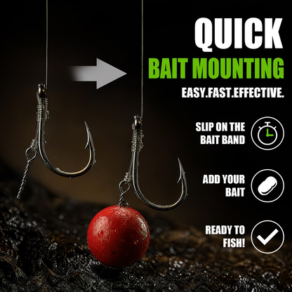 Bait Screw Rig | Pre-Tied Carp Fishing Rig image 3