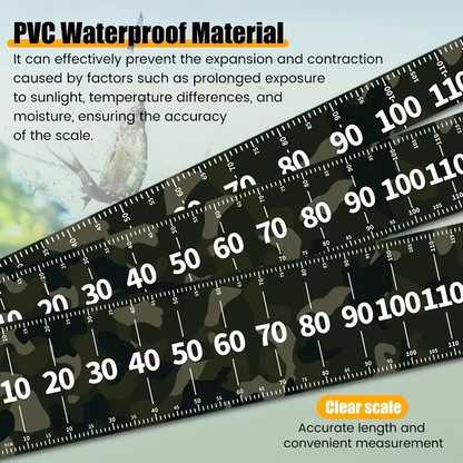 Waterproof Fish Measuring Ruler | Plastic Accessories image 3