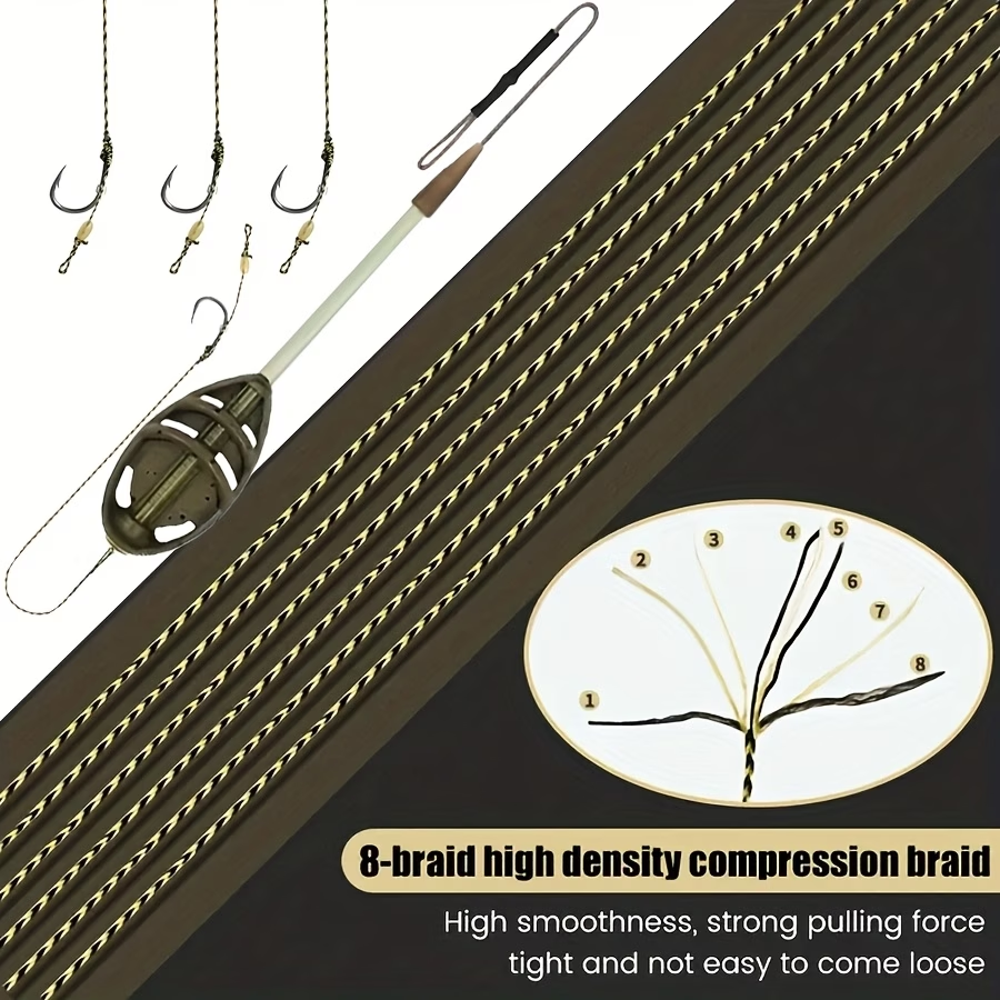 Method Feeder Rig Set with Mould | Pre-Tied Carp Fishing Rig image 3