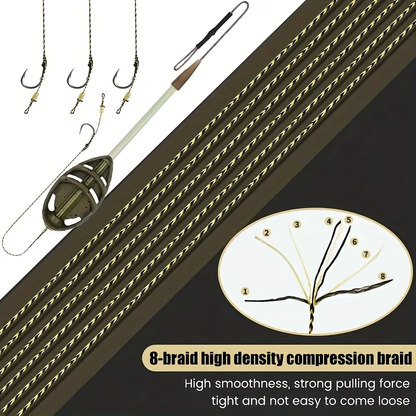 Method Feeder Rig Set with Mould | Pre-Tied Carp Fishing Rig image 3