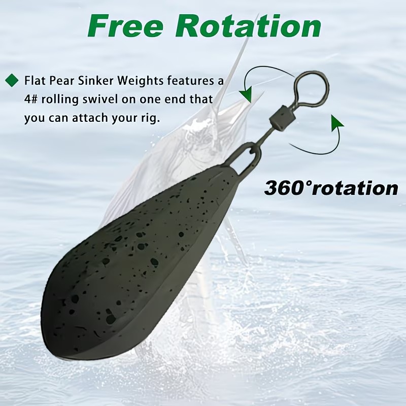 Willow Shape Carp Lead | Carp Fishing Terminal Tackle image 3