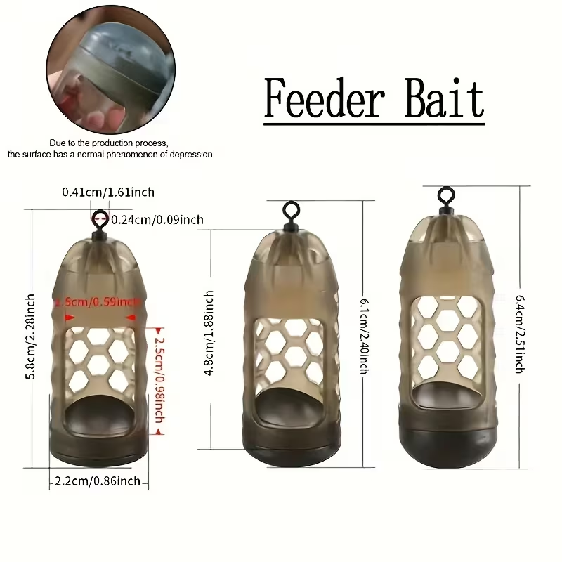 Weighted Window Feeder Cage | Carp Fishing Bait Delivery System image 3