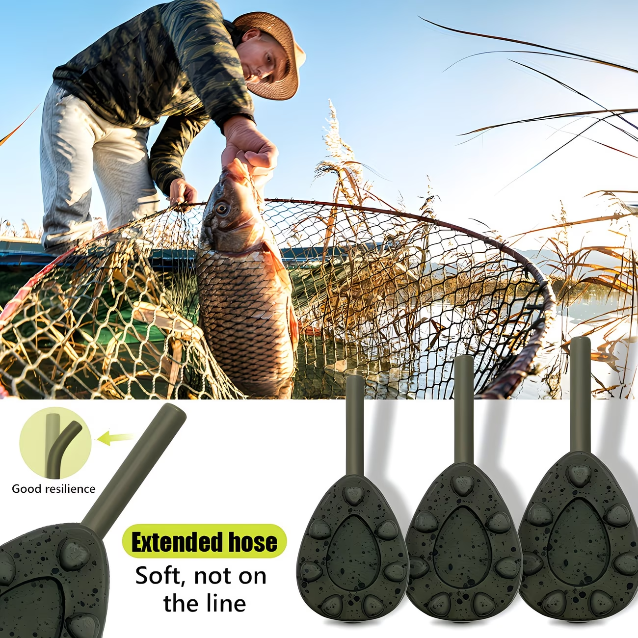 Inline Carp Lead | Carp Fishing Terminal Tackle image 3