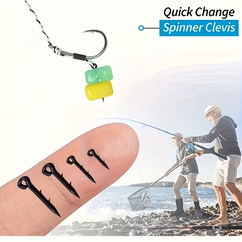 Swivel Barbed Carp Hooks | Ronnie Rig Fishing Hooks image 3
