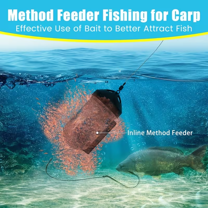 Transparent Bait Cage Feeder | Carp Fishing Groundbait System image 3