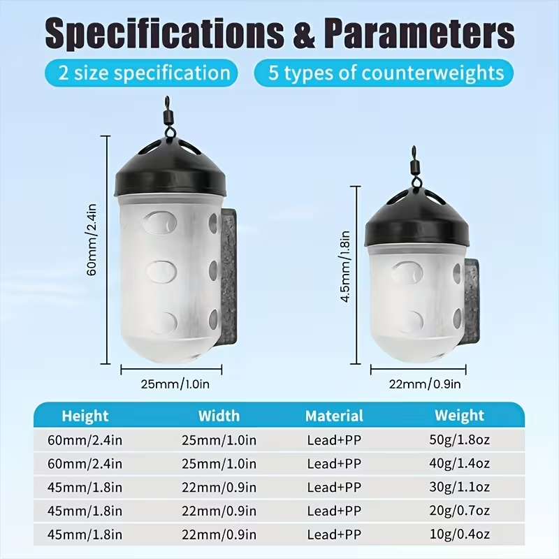 Transparent Bait Cage Feeder | Carp Fishing Groundbait System image 4