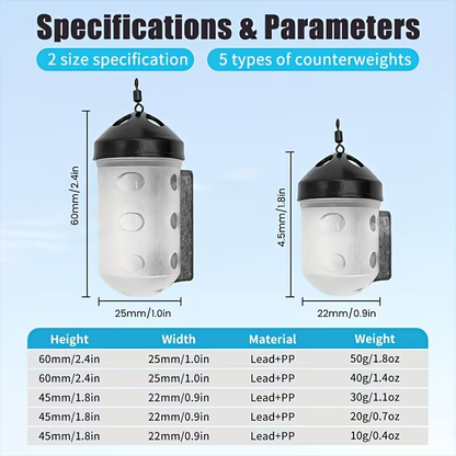 Transparent Bait Cage Feeder | Carp Fishing Groundbait System image 4