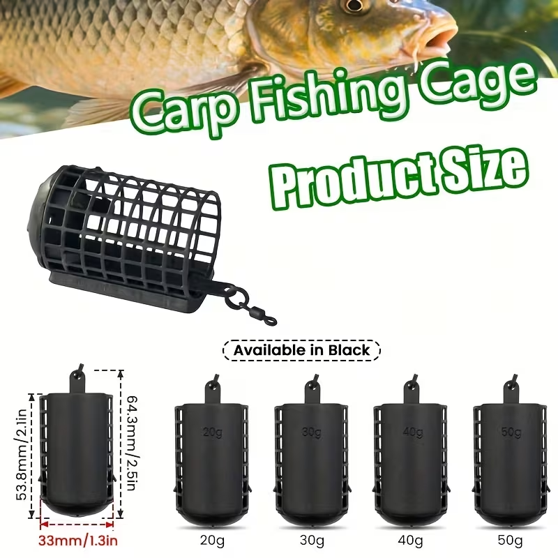 Metal Bait Cage Feeder | Carp Fishing Groundbait System image 4
