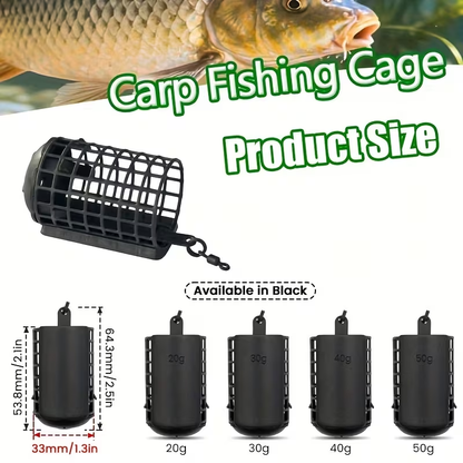 Metal Bait Cage Feeder | Carp Fishing Groundbait System image 4