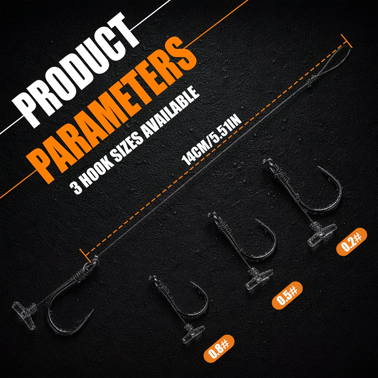 Quick Stop Hair Rig | Pre-Tied Carp Fishing Rig image 4