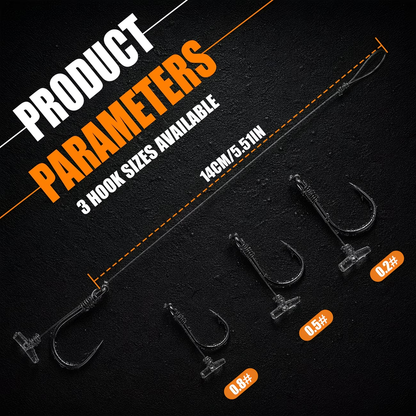 Quick Stop Hair Rig | Pre-Tied Carp Fishing Rig image 4