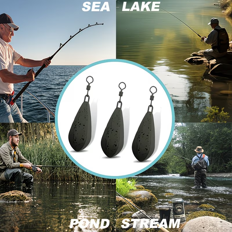 Willow Shape Carp Lead | Carp Fishing Terminal Tackle image 4